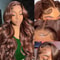 Chocolate Brown Body Wave Lace Front Wig Transparent HD 13x6 Frontal 4x4 5x5 PrePlucked Human Hai 3
