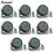 Somspot RGB Par Stage Lights  36 LED DMX  Remote Control Lighting For Parties Weddings  Live Events 0
