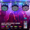 Somspot RGB Par Stage Lights  36 LED DMX  Remote Control Lighting For Parties Weddings  Live Events 2