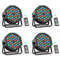 Somspot RGB Par Stage Lights  36 LED DMX  Remote Control Lighting For Parties Weddings  Live Events 6
