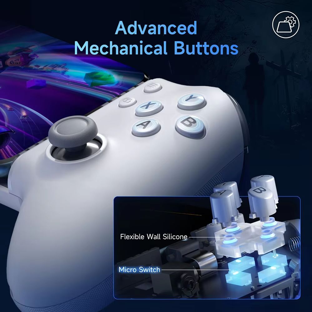 EasySMX M15 Mobile Game Controller  TypeC Hall Effect Mechanical Gamepad For Android IPhone 1516  C 5