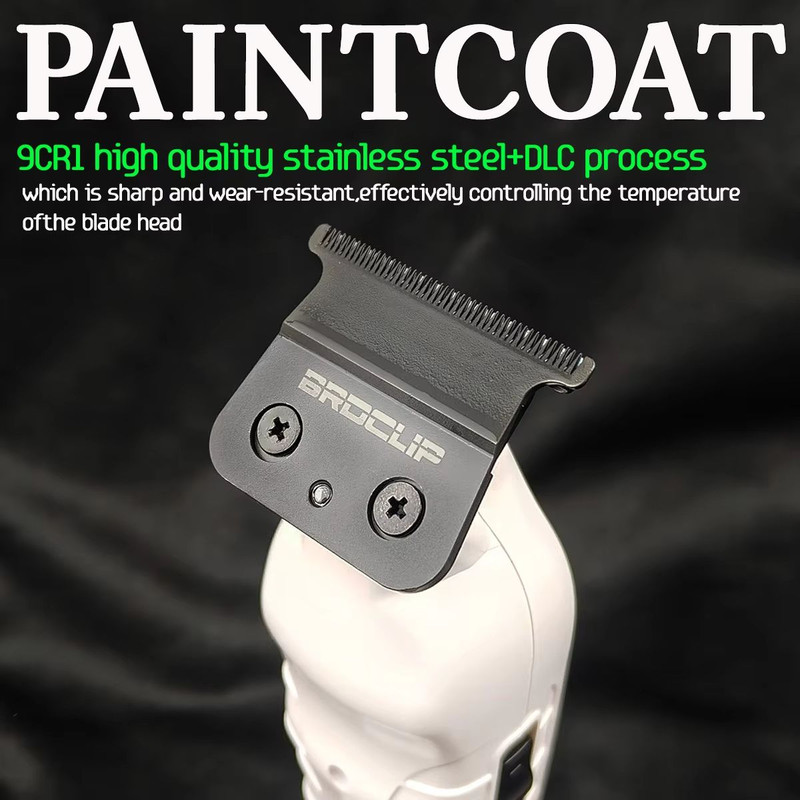 BRDCLIP X Series Professional Hair Trimmer 7700RPM Electric Clipper With DLC Blade For Precision F 1