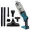 250W Brushless Cordless Vacuum Cleaner  18V Rechargeable Dust Collector Compatible With Makita Batt 0