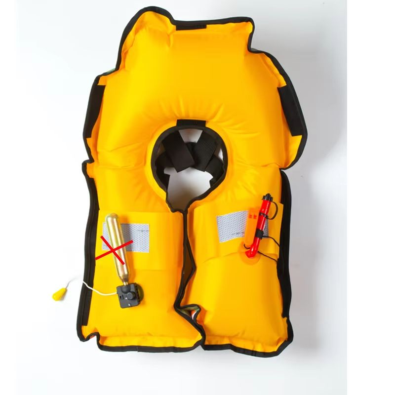 Auto  Manual Inflatable Life Vest  150N Adult PFD Life Jacket For Boating Fishing  Water Sports 2