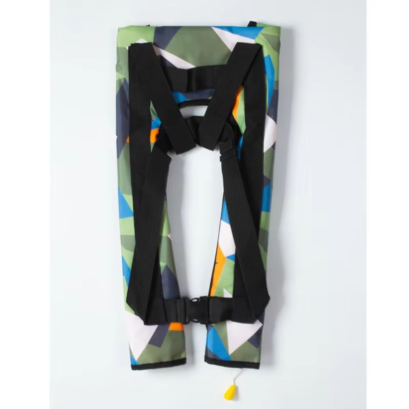 Auto  Manual Inflatable Life Vest  150N Adult PFD Life Jacket For Boating Fishing  Water Sports 4