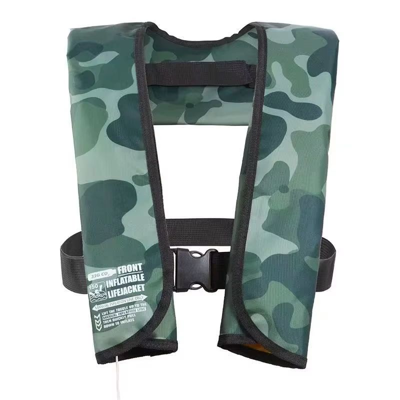 Auto  Manual Inflatable Life Vest  150N Adult PFD Life Jacket For Boating Fishing  Water Sports 6