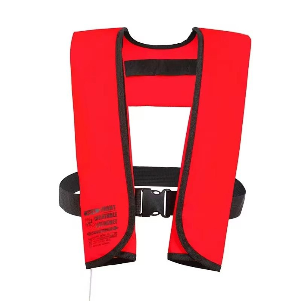 Auto  Manual Inflatable Life Vest  150N Adult PFD Life Jacket For Boating Fishing  Water Sports 7