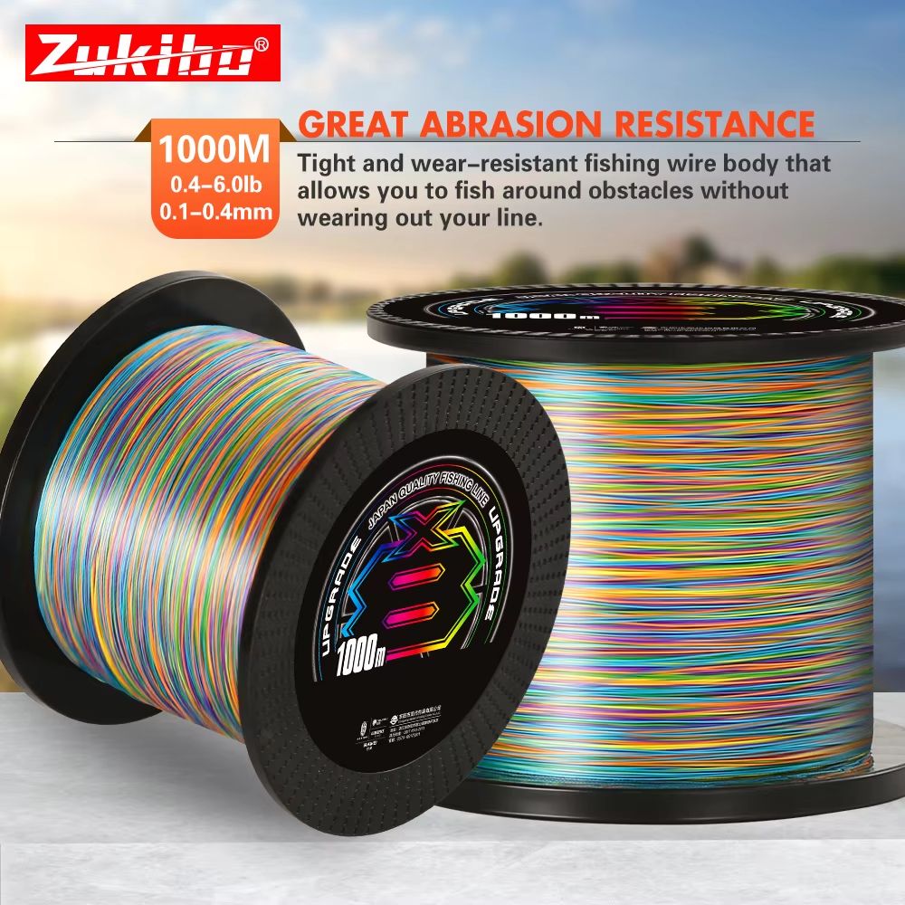 XBRAID Upgrade X8 PE Fishing Line 8Strand Super Strong Saltwater Multifilament Line 500M1000M 0
