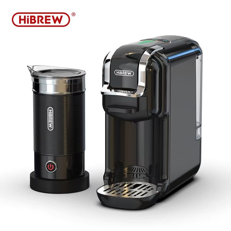 HiBREW 5in1 MultiCapsule Coffee Machine  19Bar Hot  Cold Espresso Maker Compatible With Nespresso D 9