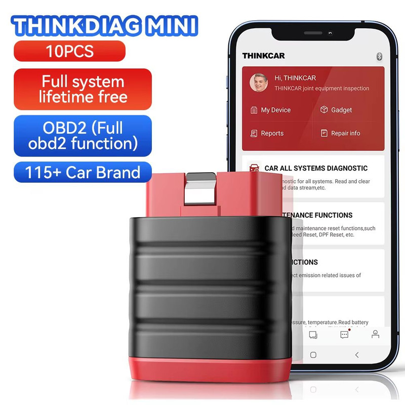 THINKCAR ThinkDiag Mini OBD2 Scanner All System Car Diagnostic Tool With Lifetime Free Updates 8
