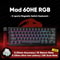 MADLIONS MAD60HE Mechanical Gaming Keyboard Magnetic Switch Wired Hot Swap 8K Polling Rate 20