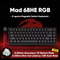 MADLIONS MAD60HE Mechanical Gaming Keyboard Magnetic Switch Wired Hot Swap 8K Polling Rate 25