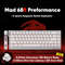 MADLIONS MAD60HE Mechanical Gaming Keyboard Magnetic Switch Wired Hot Swap 8K Polling Rate 28
