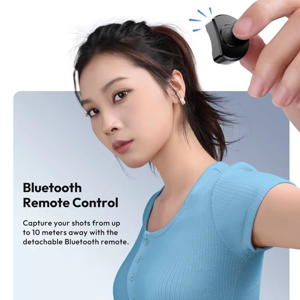 Ulanzi JJ03 Magnetic Phone Tripod  Wireless Grip Selfie Stick  Desktop Tripod For IPhone 16 15 14 1 3