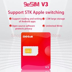9esim v3 esim to sim card adapter – removable euicc converter module for iphone 15 & 16 pro max