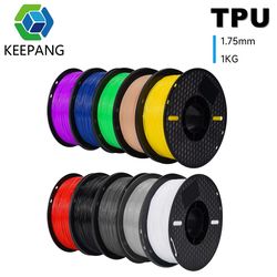premium tpu 3d printer filament 1.75mm – flexible 95a, high-accuracy 1kg spool for fdm printing