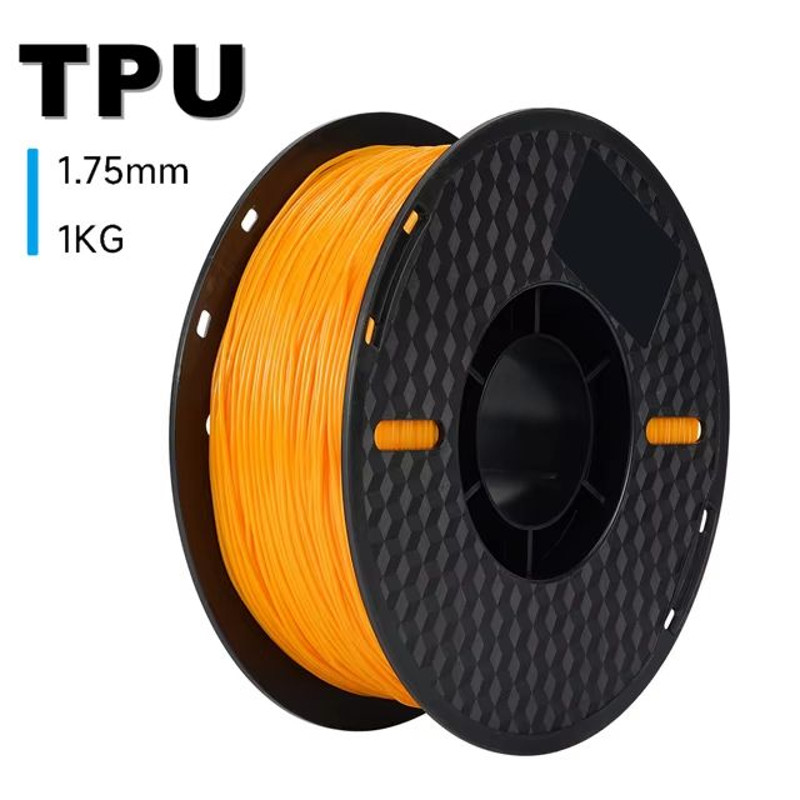 Premium TPU 3D Printer Filament 175mm  Flexible 95A HighAccuracy 1KG Spool For FDM Printing 12