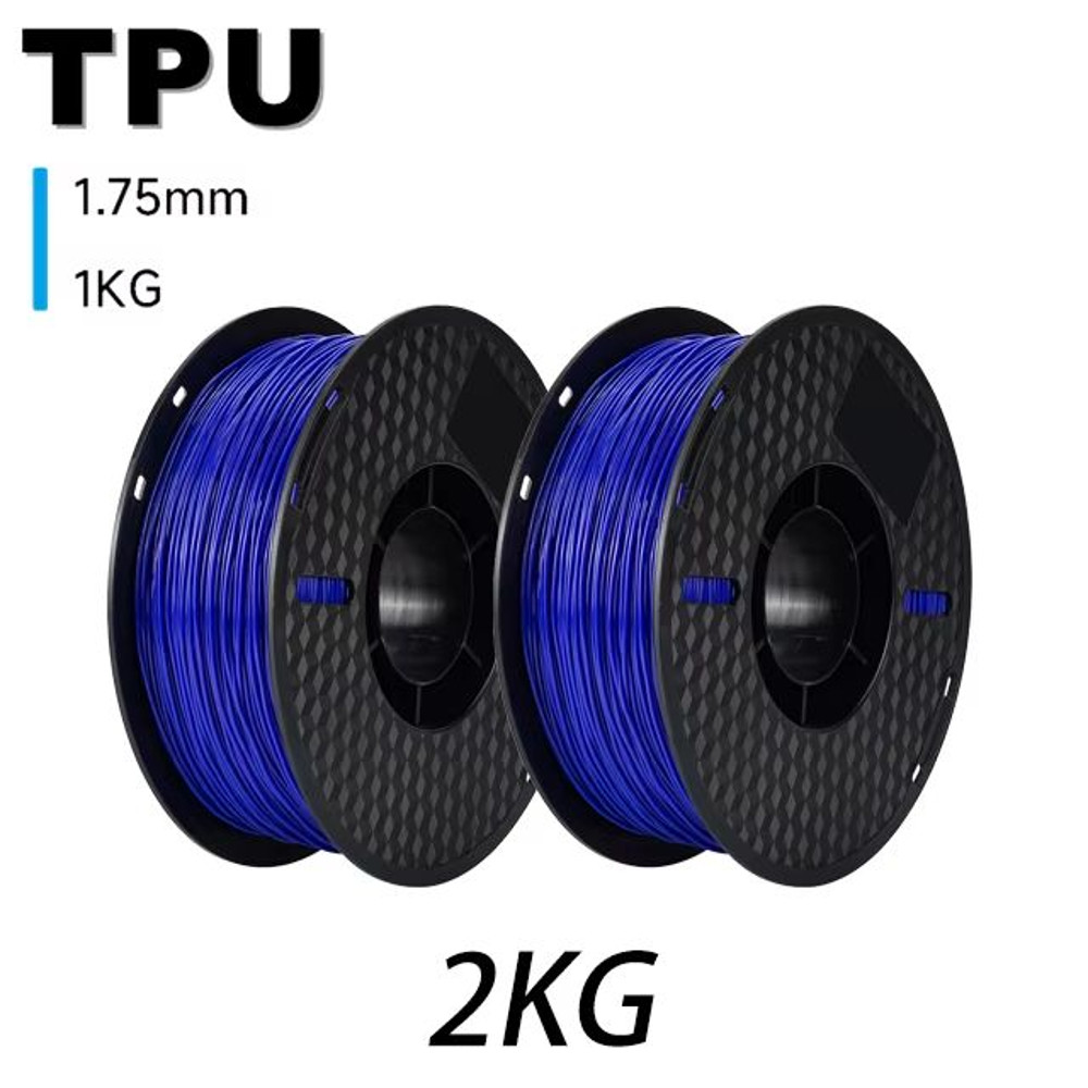 Premium TPU 3D Printer Filament 175mm  Flexible 95A HighAccuracy 1KG Spool For FDM Printing 17