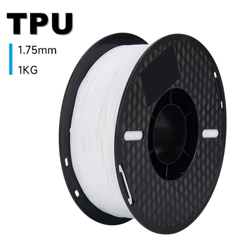 Premium TPU 3D Printer Filament 175mm  Flexible 95A HighAccuracy 1KG Spool For FDM Printing 6