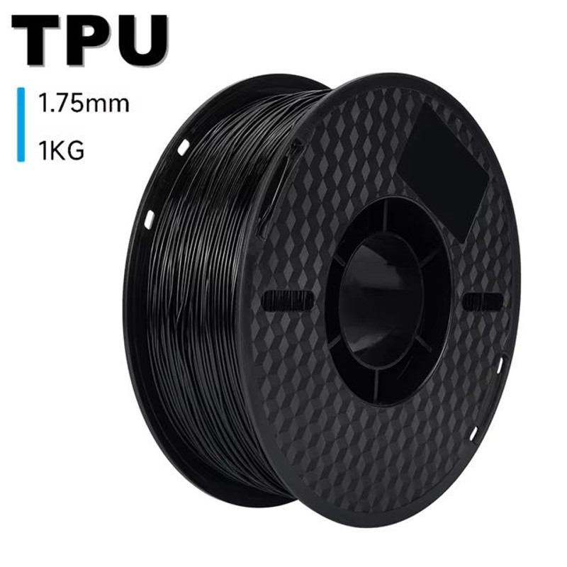 Premium TPU 3D Printer Filament 175mm  Flexible 95A HighAccuracy 1KG Spool For FDM Printing 7
