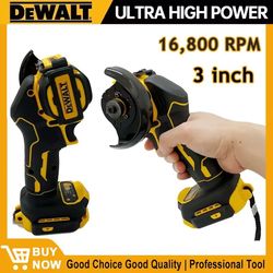 dewalt cordless angle grinder 20v 18v compatible – mini electric grinder for cutting, grinding, and polishing