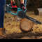 12 Inch Brushless Electric Chainsaw Cordless With LED Display Wood Cutting Power Tool Compatible W 5