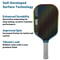Perseus Pro IV Pickleball Paddle Gen 4 Foam Core With T700 Carbon Fiber Face 8