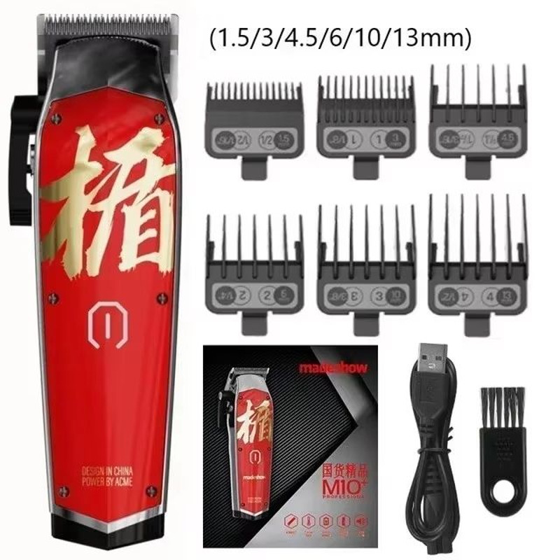 Madeshow M10 M11 Cordless Hair Clippers  Professional Barber Clipper  Haircut Machine For Men 6