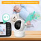5 Inch Video Baby Monitor With Camera 4X Zoom Temperature Sensor TwoWay Audio Lullabies 1