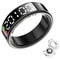 LED Display Smart Ring For Heart Rate Sleep And Oxygen Monitoring With MultiSport Modes 0