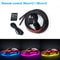 Car Underglow LED Light Kit 8 Color Neon Accent Strips With Sound Active APP Remote Control 7