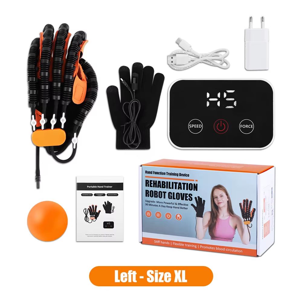 Upgraded Rehabilitation Robot Gloves  Stroke Recovery Hand Trainer For Hemiplegia Finger Exercise   9