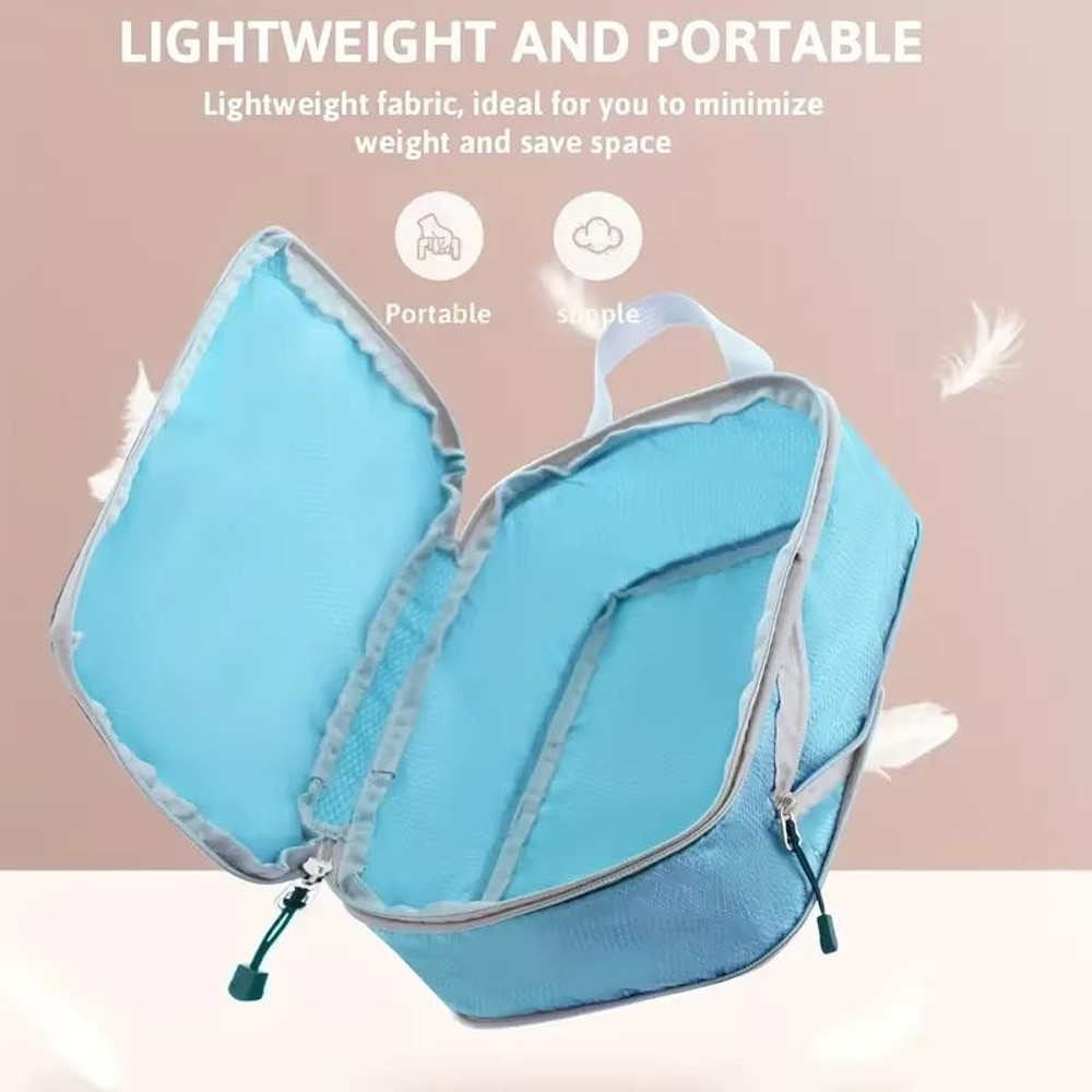 Travel Compression Packing Cubes  Luggage Organizer Set For Clothes Shoes  Accessories 1