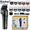 Kemei 1858 Professional Hair Clipper  DLC Blade Cordless Beard Trimmer With LED Light  USB Recharge 0