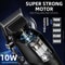 Kemei 1858 Professional Hair Clipper DLC Blade Cordless Beard Trimmer With LED Light USB Recharge 3
