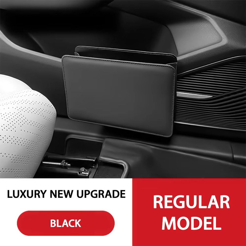 Foldable Car Trash Can  Door Storage Box  MultiPurpose Hanging Seat Back Organizer For Car Interior 7