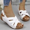 Womens Casual Wedge Sandals Lightweight Summer Heels For AllDay Comfort 0