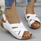 Womens Casual Wedge Sandals Lightweight Summer Heels For AllDay Comfort 7