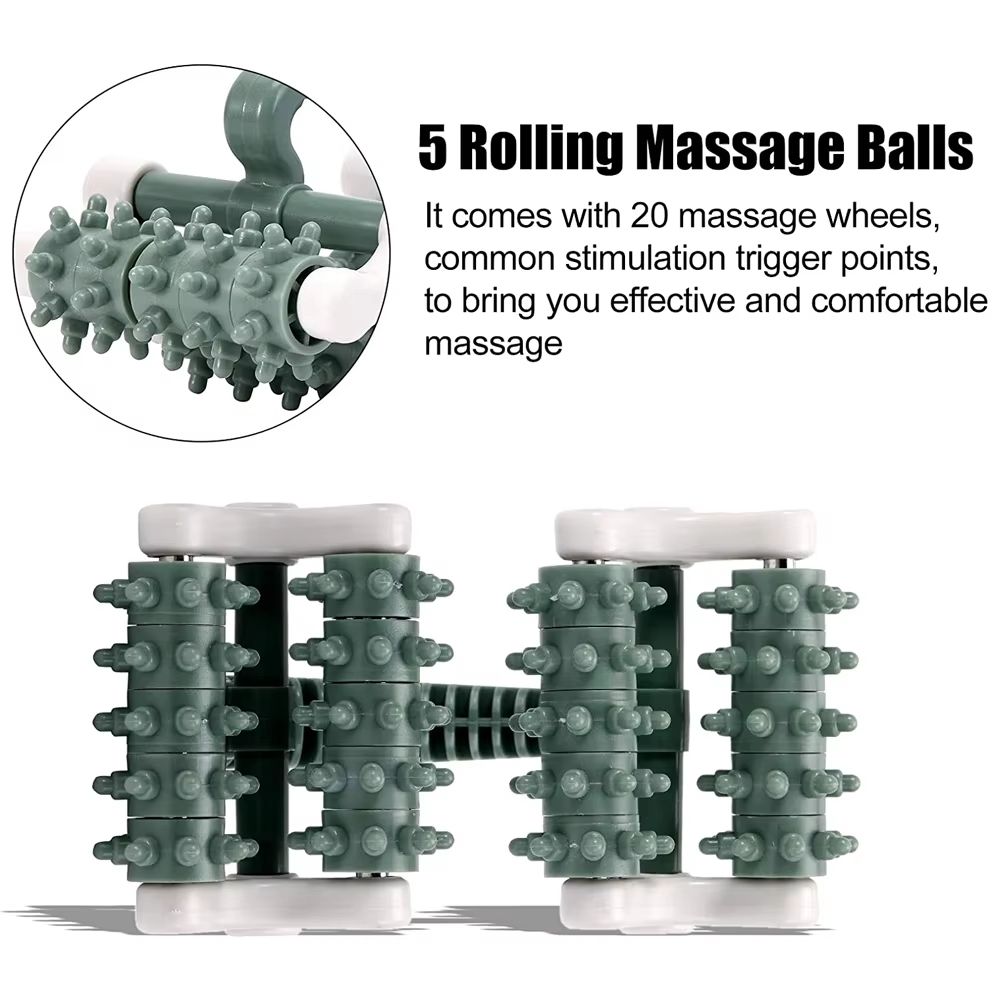 Muscle Massage Roller  Myofascial Release  AntiCellulite Tool For Back Neck Waist  Legs 2