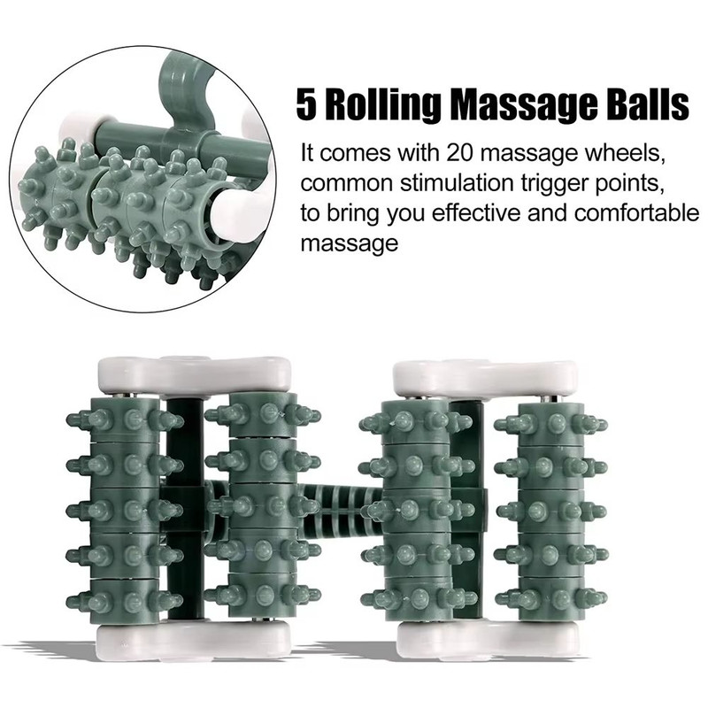 Muscle Massage Roller  Myofascial Release  AntiCellulite Tool For Back Neck Waist  Legs 2