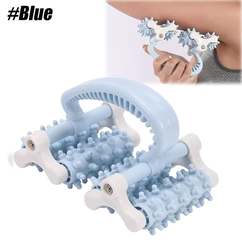 Muscle Massage Roller  Myofascial Release  AntiCellulite Tool For Back Neck Waist  Legs 8