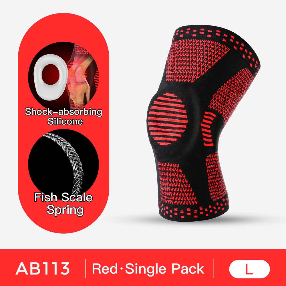 Advanced Silicone Knee Support Brace For Running Sports  Joint Protection 7