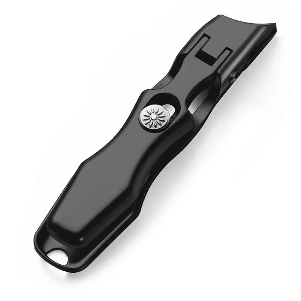 AntiSplash Thick Toenail Clippers Large Opening Curved Nail Cutter For Precise Manicures 9