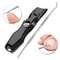 AntiSplash Thick Toenail Clippers Large Opening Curved Nail Cutter For Precise Manicures 15