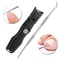 AntiSplash Thick Toenail Clippers Large Opening Curved Nail Cutter For Precise Manicures 17
