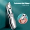 AntiSplash Thick Toenail Clippers Large Opening Curved Nail Cutter For Precise Manicures 1