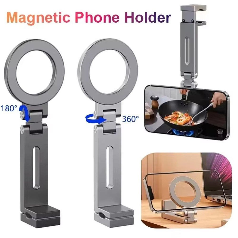 Xiaomi Magnetic Airplane Phone Holder  HandsFree Travel Essential For IPhone  MagSafe Cases 1