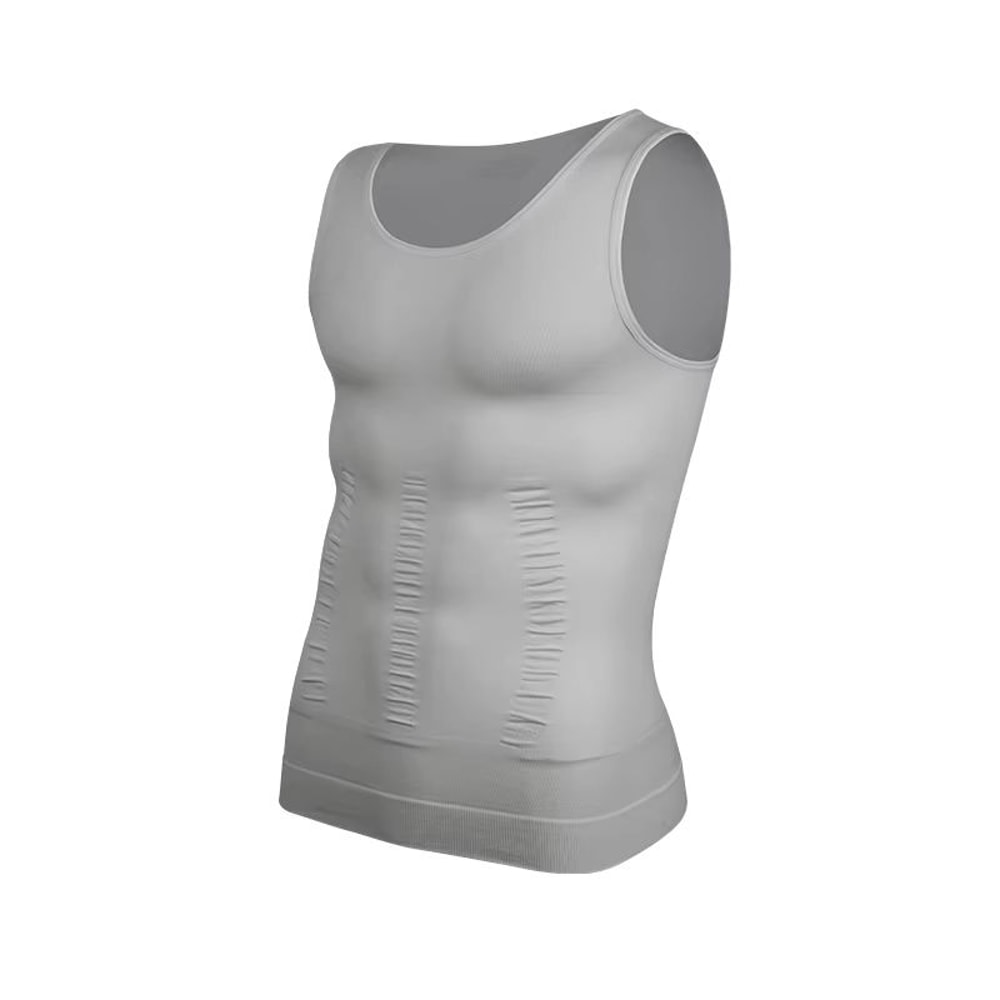 Mens Slimming Compression Vest Body Shaper Tank Top For Tummy Control Workout Support 6
