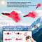 F22 Raptor RC Plane With LED Lights 24G Remote Control Foam Aircraft For Beginners Kids 4