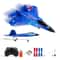 F22 Raptor RC Plane With LED Lights 24G Remote Control Foam Aircraft For Beginners Kids 8